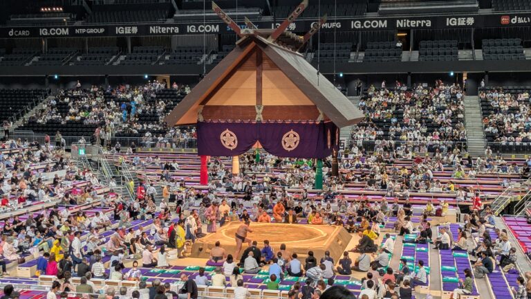 大相撲名古屋場所をIGアリーナで観戦してきた感想
